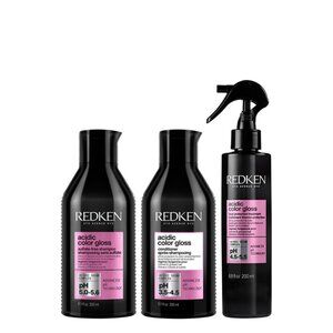 REDKEN ACIDIC COLOR GLOSS SET 3PC. SEE DESCRITION